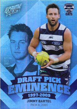 2013 Select Prime AFL - Draft Pick Eminence 1997-2009 #DPE37 Jimmy Bartel Front